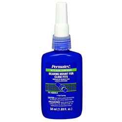 Permatex Bearing Mount for Close Fit, 50 mL Bottle, Green, 3,000 psi