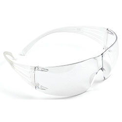 3M SecureFit Protective Eyewear, 200 Series, Clear Lens, Anti-Scratch