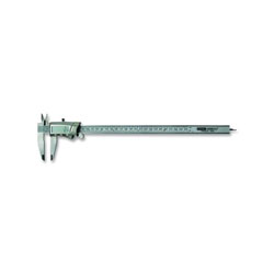 General Tools Digital/Fraction Electronic Caliper, 0-12 in, Stainless Steel