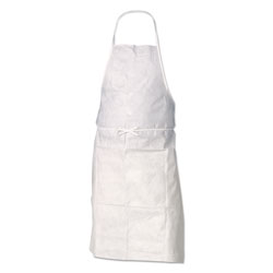 KleenGuard™ A20 Apron, 28 in x 40 in, White, One Size Fits All
