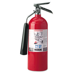 Kidde Safety ProLine 5 CO2 Fire Extinguisher, 5lb, 5-B:C