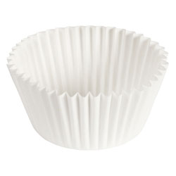 Hoffmaster Fluted Bake Cup, 4 1/2 inx1 7/8 in, White