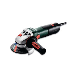 Metabo W 11-125 and WP 11-125 Quick Angle Grinder, 4-1/2 in and 5 in dia, 11 A, 11,000 RPM, On/Off Switch