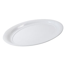 Innovative Designs Oval Platter, 21 inx14 in, White