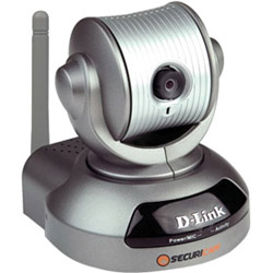 D-Link DCS 5220 Wireless Pan/Tilt Internet Camera - Network Camera - Pan / Tilt - Color - Audio - 10/100, 802.11b, 802.11g - DC 12 V