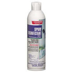 Chase Champion Sprayon Spray Disinfectant, 16.5oz, 12/Carton
