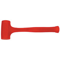 Stanley Bostitch Compo-Cast Soft Face Dead-Blow Mallet, 18oz, Forged Steel Handle