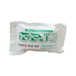 Honeywell Bloodstopper Bandages, 5 in x 8 in, Sterile Gauze, Gauze, 1 each