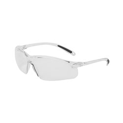 Honeywell A700 Series Safety Glasses, Clear Lens, Polycarbonate, Hard Coat, Clear Frame
