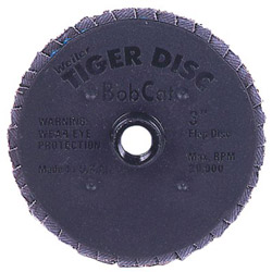 Weiler 3" Bobcat Abrasive Flapdisk Flat Plasti