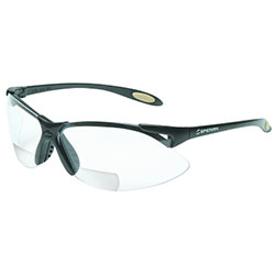 Honeywell A900 Reader Magnifier Eyewear, +1.5 Diopter Polycarb Hard Coat Lenses, Blk Frame
