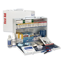 First Aid Only ANSI 2015 Class B+ Type I & II Industrial First Aid Kit/75 People, 446 Pieces (ACM90573)