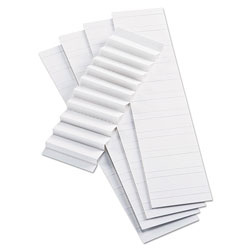Pendaflex Blank Inserts For Hanging File Folder 42 Series Tabs, 1/5-Cut Tabs, White, 2" Wide, 100/Pack