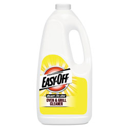 Easy Off Ready-to-Use Oven and Grill Cleaner, Liquid, 2qt Bottle, 6/Carton (REC80689)