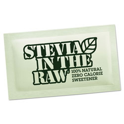 Stevia In The Raw Sweetener, .035oz Packet, 200/Box, 2 Box/Carton (SMU76014CT)