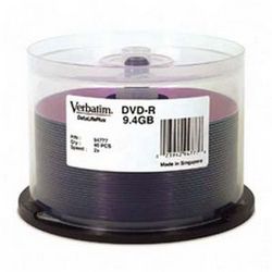 DVD-R 9.4GB 2X DataLifePlus Double-Sided 40pk Spindle