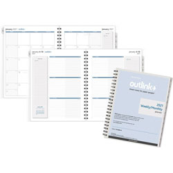 At-A-Glance Refill For Outlink Weekly/Monthly Planners, 8-1/2" x 11"