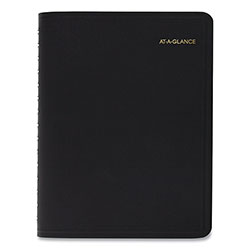At-A-Glance Four-Person Group Daily Appointment Book, 11 x 8, Black Cover, 12-Month (Jan to Dec): 2023