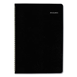 At-A-Glance Monthly Planner, 12 x 8, Black Cover, 2021-2022