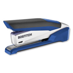 Stanley Bostitch InPower Spring-Powered Premium Desktop Stapler, 28-Sheet Capacity, Blue/Silver