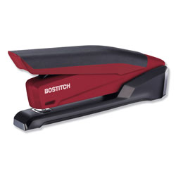 Stanley Bostitch InPower Spring-Powered Desktop Stapler, 20-Sheet Capacity, Red