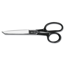 Clauss® Hot Forged Carbon Steel Shears, 8 in Long, 3.88 in Cut Length, Black Straight Handle