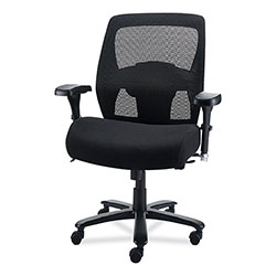 Alera Alera Faseny Series Big and Tall Manager Chair, Supports Up to 400 lbs, 17.48 in to 21.73 in Seat Height, Black Seat/Back/Base