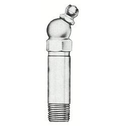 Alemite 1/8" 30 Degree PTF Grease Fitting, 2-3/32" Long