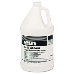 Misty Redi-Steam Carpet Cleaner, Pleasant Scent, 1gal Bottle, 4/Carton