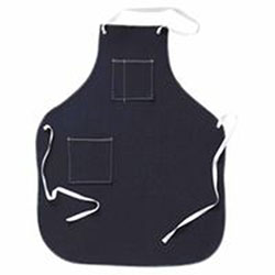 Ansell CPP Shop Aprons, 28 in x 36 in, Blue