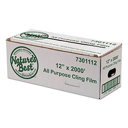 Anchor Packaging Film, 12 in x 2,000 ft, Blue Tinted