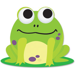 Ashley Frog Magnetic Eraser, Green