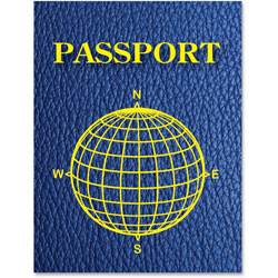Ashley Blank Passports, 12pgs, 12/PK, Multi