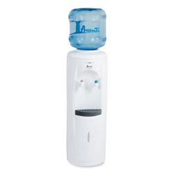 Avanti Products Cold and Room Temperature Water Dispenser, 3-5 gal, 11.5 x 12. 5 x 34, White