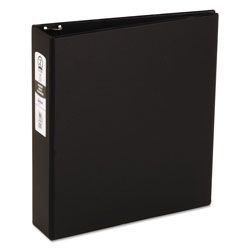 Avery Economy Non-View Binder with Round Rings, 3 Rings, 2 in Capacity, 11 x 8.5, Black