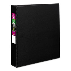 Avery Durable Non-View Binder with DuraHinge and Slant Rings, 3 Rings, 1.5 in Capacity, 11 x 8.5, Black