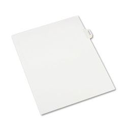 Avery Allstate-Style Legal Side Tab Dividers, Exhibit M, Letter, White, 25/Pack