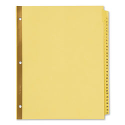 Avery Preprinted Laminated Tab Dividers w/Gold Reinforced Binding Edge, 31-Tab, Letter (AVE11308)