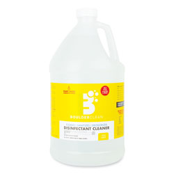 Boulder Clean Disinfectant Cleaner, 128 oz Bottle, 4/Carton