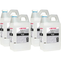 Betco Bioactive Solutions Push Cleaner - Liquid - 67.6 fl oz (2.1 quart) - New Green Scent - 4 / Carton - Milky White