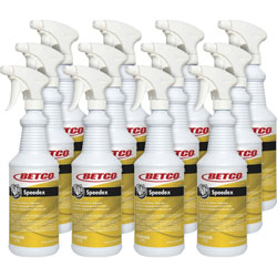 Betco Speedex Heavy Duty Cleaner/Degreaser - Ready-To-Use Spray - 32 fl oz (1 quart) - Mint Scent - 12 / Carton - Green