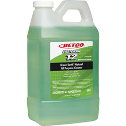 Betco Natural All Purpose Cleaner, Concentrate Liquid, 67.6 fl oz (2.1 quart), Clean Scent, 4/Carton, Green