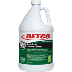 Betco Restroom Cleaner, Concentrate Liquid, 128 fl oz (4 quart), Citrus Floral Scent, 4/Carton, Green
