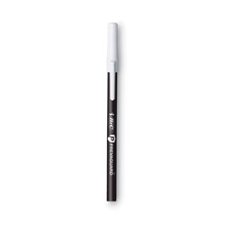 Bic PrevaGuard Ballpoint Pen, Stick, Medium 1 mm, Black Ink/Black Barrel, 60/Pack