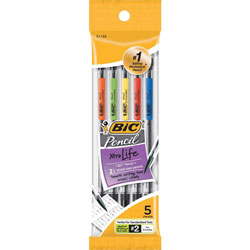 Bic Mechanical Pencil, with 3 #2 Leads, .7mm