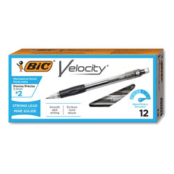 Bic Mechanical Pencil, Refillable, Rubbergrip .5mm, Black Barrel