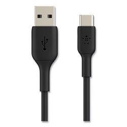 Belkin BOOST CHARGE USB-C to USB-A ChargeSync Cable, 3.3 ft, Black