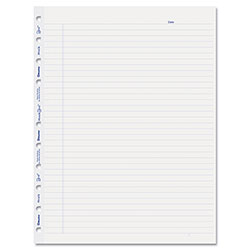 Blueline MiracleBind Ruled Paper Refill Sheets for all MiracleBind Notebooks and Planners, 11 x 9.06, White/Blue Sheets, Undated (REDAFR11050R)