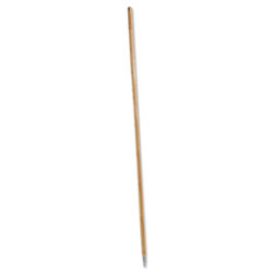 Boardwalk Metal Tip Threaded Hardwood Broom Handle, 1 1/8 dia x 60, Natural (BWK138)