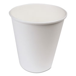 Boardwalk Paper Hot Cups, 10 oz, White, 1000/Carton